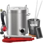 12KG Propane Melting Furnace Kit Foundry 2700°F Smelting for Metal Scrap Recycle
