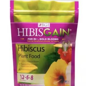 BGI HibisGain Hibiscus Plant Food Fertilizer 12-6-8 Inorganic 2 lb Bag