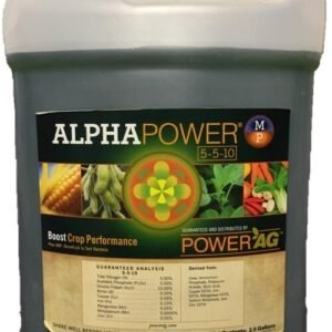 AlphaPower MP - 2.5 Gallons - Foliar fertilizer 5-5-10) NO SALES: CA