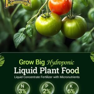 FoxFarm Grow Big Hydro Liquid Fertilizer 3-2-6 Concentrate Vegetative Pint 16oz