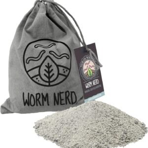 Worm Nerd Arcadia Garden Products WN08 Worm Grit for Vermiculture, 1LB, White