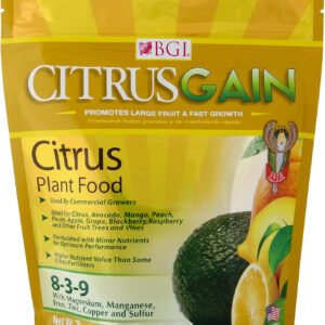 BGI Fertilizers Citrusgain Bag, Citrus Fertilizer, Citrus Plant Food, 2 lb