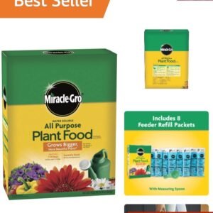 Water-Soluble All Purpose Plant Food by Miracle-Gro, 10 lbs for Quick Growth