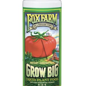 FoxFarm Grow Big Soil Liquid Nutrient Plant Fertilizer, 32oz (1 Quart Bottle)