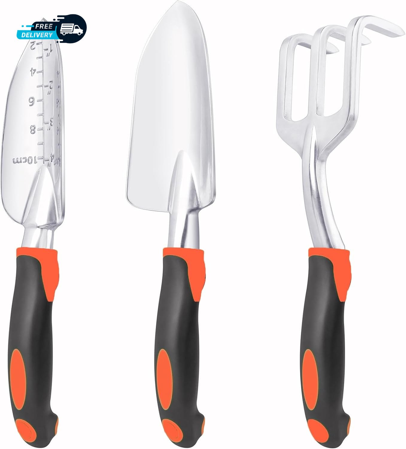 Garden Tools Set 3 Pack Heavy Duty Gardening Tools Set Include Garden Shove