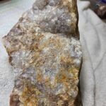 Gold Ore specimen from King Solomon Lode 5 Routt County Colorado. Beautiful
