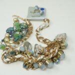 Lot of NWT Ole Multicolor Beaded Jewelry Pendant Necklace Earring Scrap Beads