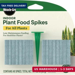 Miracle-Gro Indoor Plant Food Spikes for All Plants, Fertilizer Spikes for House
