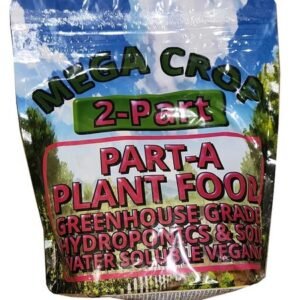 Hydroponic & Soil Nutrient Fertilizer 2-Part A for Plants, Organic NPK 5-12-26
