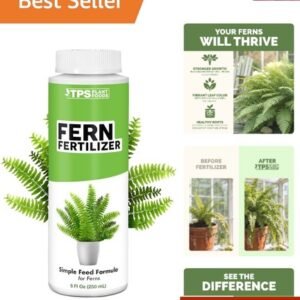 Fern Fertilizer - Liquid Plant Food for Lush Growth & Green Fronds, 8 oz