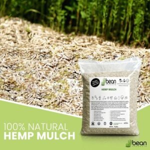 Hemp Garden Mulch - All Natural HURD for Vibrant Gardens, Vegetables and Trees