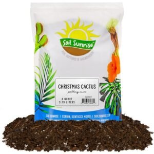 Christmas Cactus Potting Soil, Tropical Xmas/Easter/Thanksgiving Cactus Mix