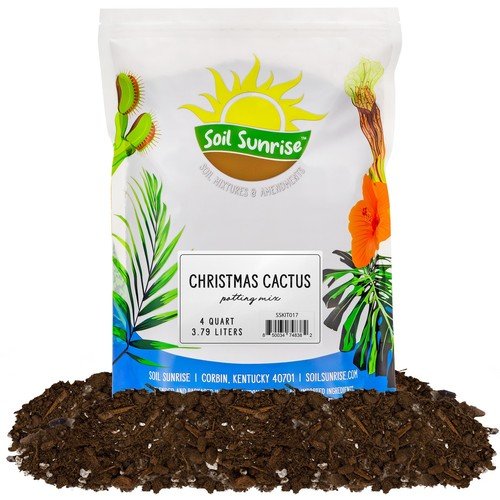 Christmas Cactus Potting Soil, Tropical Xmas/Easter/Thanksgiving Cactus Mix