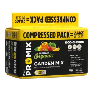 Organic Garden Soil Mix, 2 Cu Ft Compressed Bale