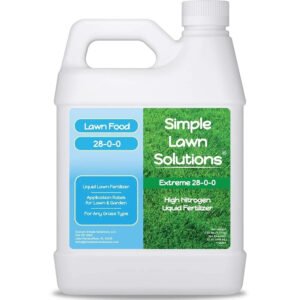 Liquid Lawn Fertilizer 28-0-0 High Nitrogen NPK Fertilizer Liquid Lawn Food