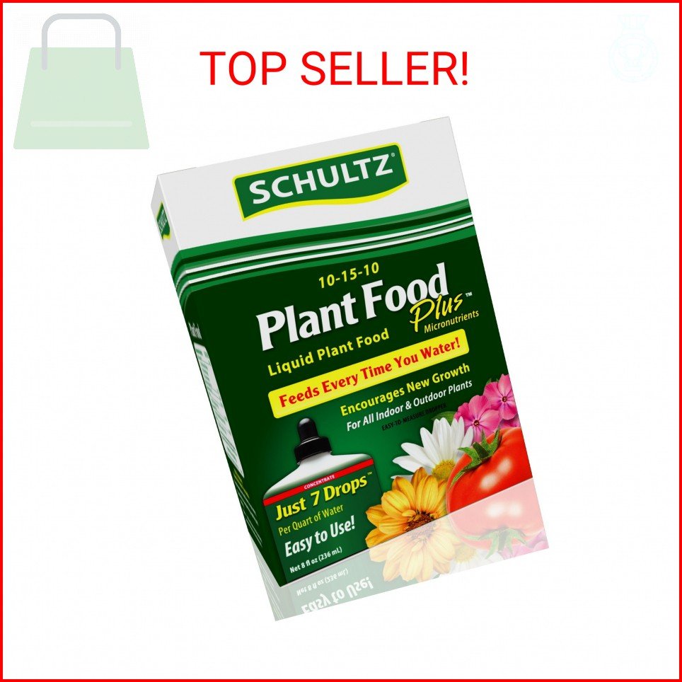 Schultz All Purpose Liquid Plant Food 10-15-10, 8 oz