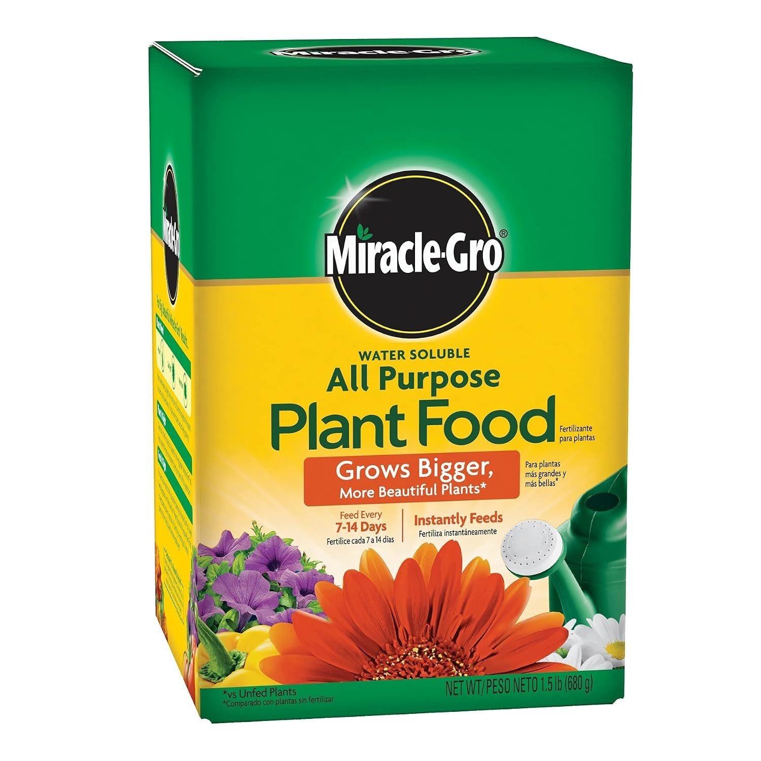Miracle-Gro Water Soluble All Purpose Plant Food 1.5 lbs Indoor Outdoor