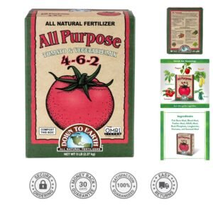 Organic All-Purpose Vegetable & Flower Mix - 5 lb Plant Food for Healthy Growth