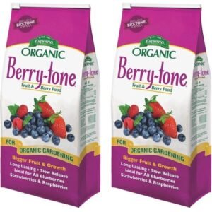 Espoma All Natural Plant Food 4-3-4 Berry-Tone, 4lb Bag(Pack of 2)