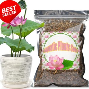 Aquatic Soil for Plants 2.2LBS Clay Aquarium Soil for Ponds Lotus Water Lily