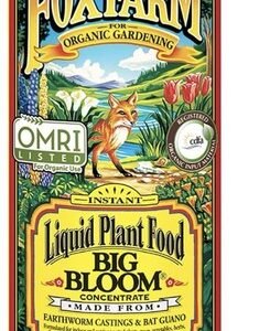 Fox Farm Big Bloom Liquid Plant Food Organic Bloom Fertilizer Flowering &