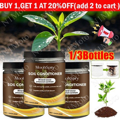 Soil Pro Activator,120g Organic Soil Activator&Plant Fertilizer,Promote Rooting