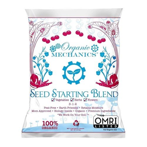 2-Pack Miracle-Gro Seed Starting Potting Soil Mix-16 Qt for Optimal Plant Growth