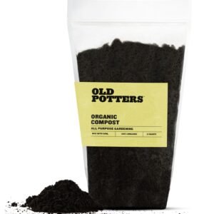 Organic Compost Plant Based Potting Soil, Garden Fertilizer, Boosts Growth 12qt