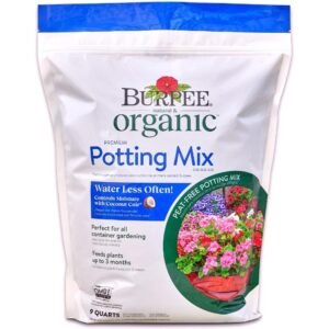 , 9 Quarts | Premium Organic Potting Natural Soil Mix Food Ideal for Container