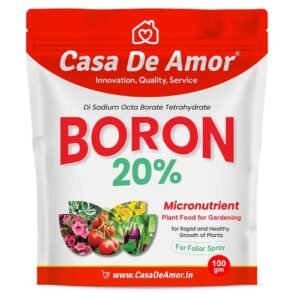 Boron 20% Micronutrient Fertilizer 100g Water Soluble Plant Food Foliar Spray
