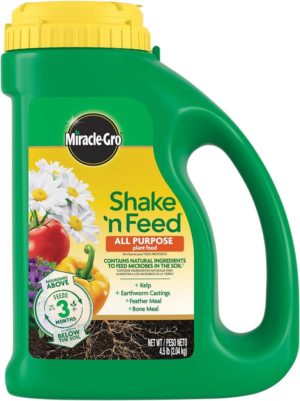 Shake 'N Feed All Purpose Plant Food, for In-Ground and Container Plants, Feeds