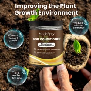 120g Soil Activator for Plant,Water Soluble,Boosts Growth for Vegetables Gardens