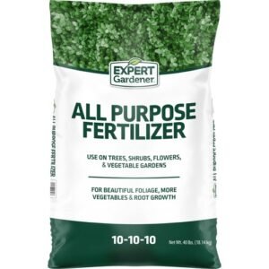 All Purpose Plant Fertilizer Quick release formula 10-10-10 NPK 40 LBS 2 Pack