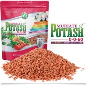 Muriate of Potash 0-0-60 Fertilizer Cz Garden Organics 5LB