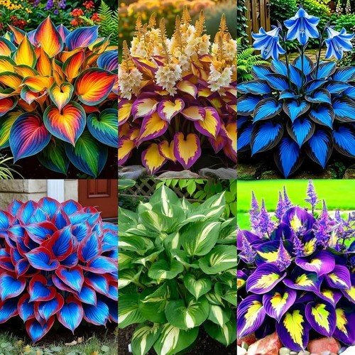 Hosta Seeds Perennial Shade Garden Plant Easy Grow Outdoor Flowers 295+PCS