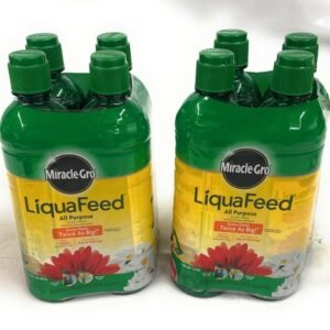 Miracle-Gro Liquafeed All Purpose Plant Food Refill, 16oz, 4-Pack, Lot of 2
