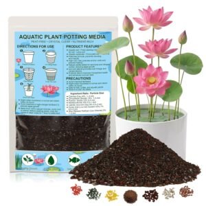 Water Lily Lotus Aquatic Plant Soil Clay Based Nutrient Rich Pond Plant