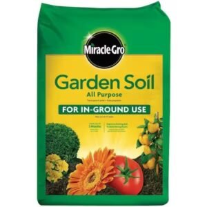 Miracle-Gro Garden Soil All Purpose 0.75 cu. ft. In-Ground Use Feed Upto 3 Month