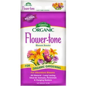 Espoma Organic Flower-tone 3-4-5 Natural Plant Food Fertilizer, 18lb