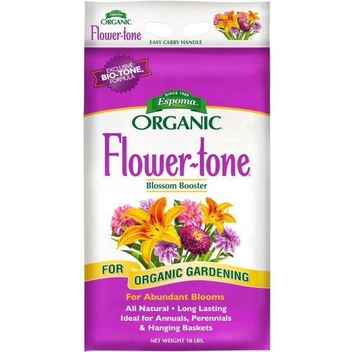 Espoma Organic Flower-tone 3-4-5 Natural Plant Food Fertilizer, 18lb