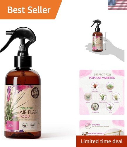 Organic Ready to Spray Air Plant Food - Fertilizer Mist for Weekly Use - Best...