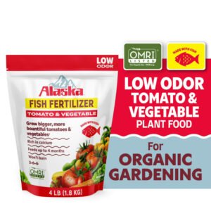 2 Pack Alaska Fish Fertilizer Tomato & Vegetable 3-6-6 Plant Food 4lb