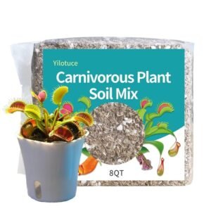 Yilotuce 8 Qts Carnivorous Plant Soil Mix, Great Potting Soil for Venus Fly T...