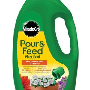 Miracle-Gro Pour & Feed Plant Food, 32 fl. oz. | Outdoor and Indoor Plant Fertil