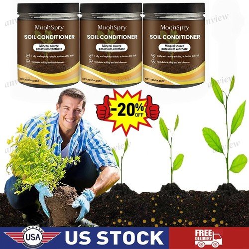 1/5Bottles Soil Activators,Organic Activators and Plant Fertilizers,Garden ~ HOT