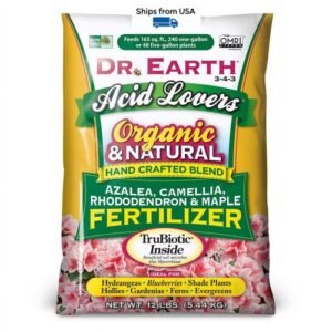 Dr. Earth Organic & Natural Acid Lovers Plant Food, 3-4-3 Fertilizer, 12 lb.