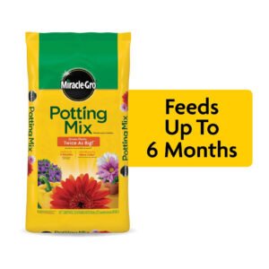 Potting Mix, for Indoor or Outdoor Potted Plants, Flowers, Shrubs, 50 Qt.