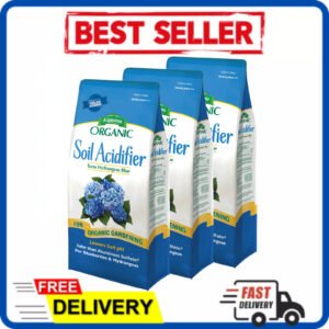 Espoma Organic Soil Acidifier 6 lb Bag Lowers pH for Hydrangeas 18 lbs (3 Pack)