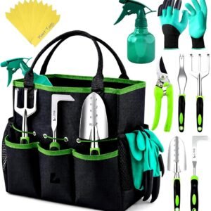 22Pcs Garden Tool set Heavy Duty shovel,trowel, rake and more!!