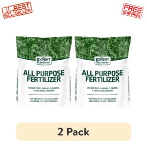 Expert Gardener All Purpose Plant Fertilizer, 10-10-10 Fertilizer, 40 lb, 2 Pack